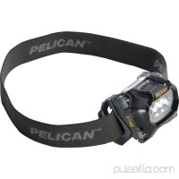 Pelican 027400-0101-110 66-Lumen 2740 LED Adjustable Headlight, Black   554636283